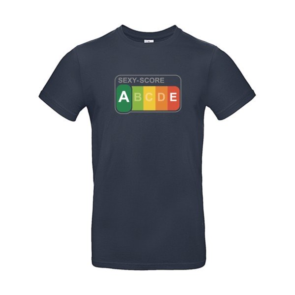 T-shirt humour original Sexy Score T Shirt couleur Navy