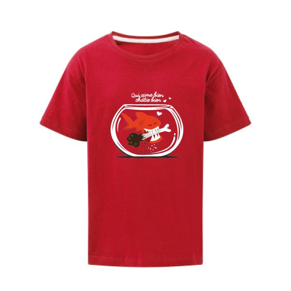 Qui aime bien châtie bien.. SG - Kids T-shirt enfant Red Taille 152 (11-12/2XL)