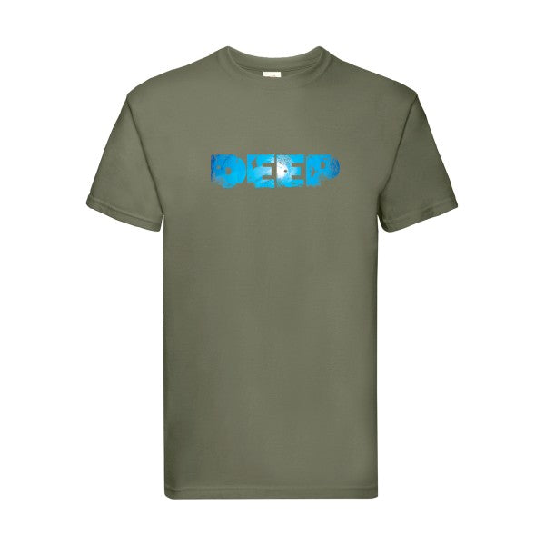 deep Fruit of the loom 205 g/m² T-shirt/ classic olive