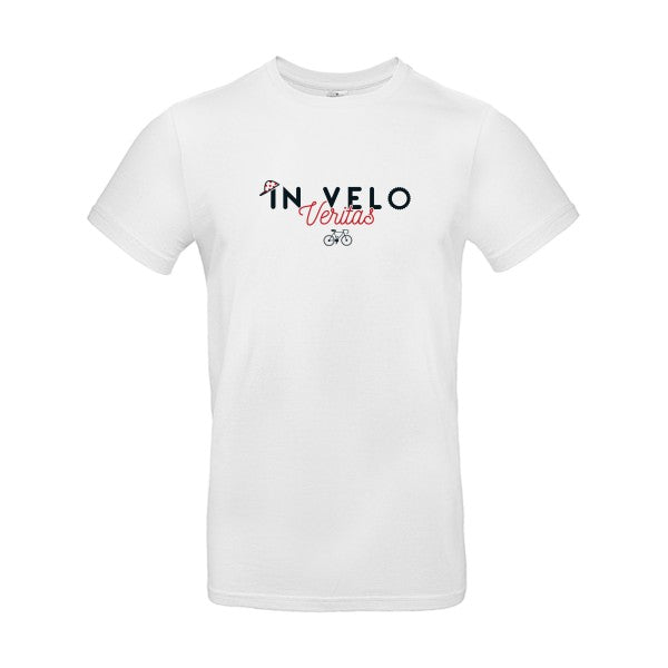 T-shirt humour original In Velo Veritas T Shirt couleur White
