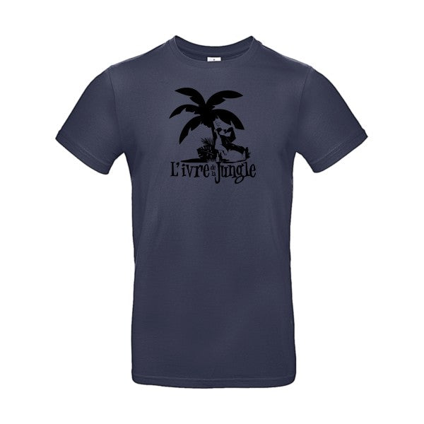 L'ivre de la jungleFlex noir - E190 T-shirt|Navy Blue||2XL