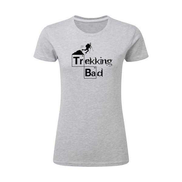 Trekking bad | Noir |T shirt original femme|SG