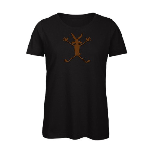 Nouvel-echec- - t-shirt original femme Black