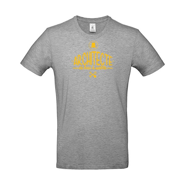 Architecte de bac à sableFlex jaune or- T-shirt E190|Sport Grey||5XL