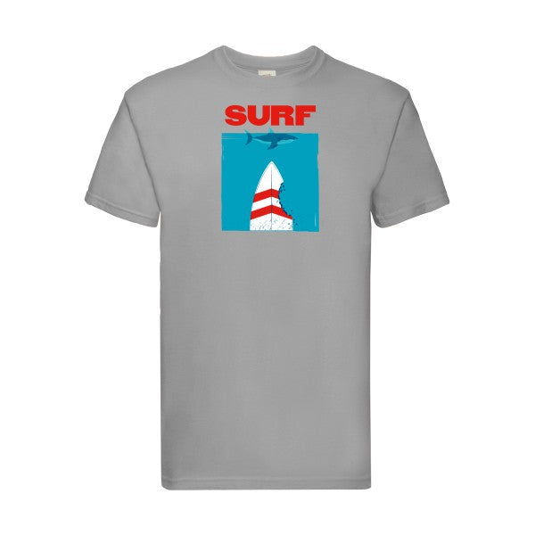 SURF Fruit of the loom 205 g/m² T-shirt/ zinc