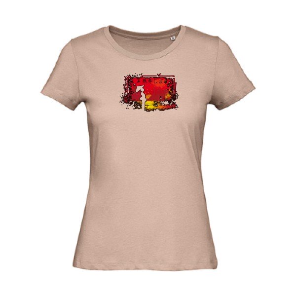 contemplation- - t-shirt original femme Millennial Pink