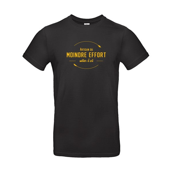 Artisan du moindre effortFlex jaune or - E190 T-shirt|Black||5XL