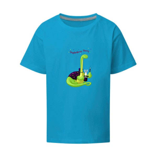 Diplodocus Pocus SG - Kids T-shirt enfant Turquoise Taille 152 (11-12/2XL)