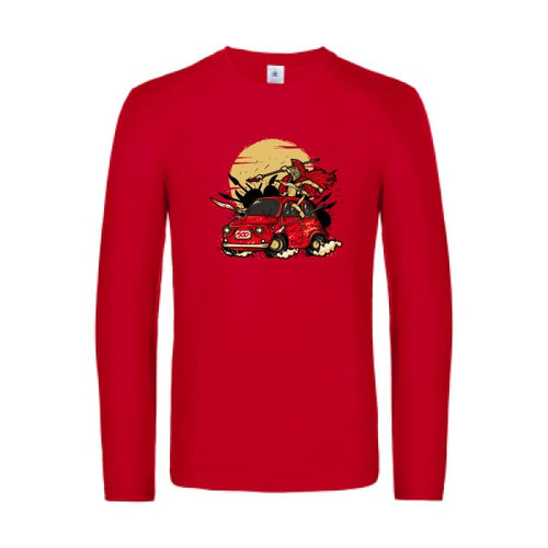 500-t-shirt-manches-longues-original-humour -Red