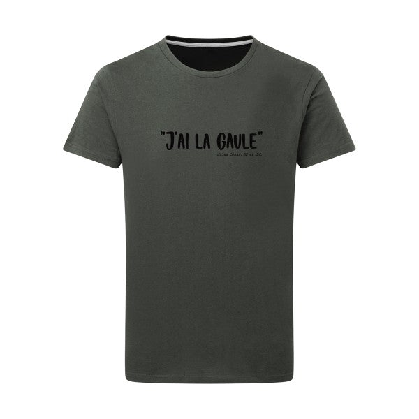 La Gaule!  Tshirt original Charcoal  5XL