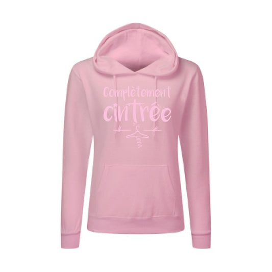 Complètement cintré Rose |Sweat original à capuche Femme