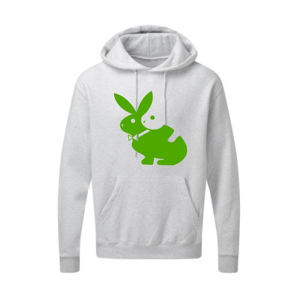 hot  |Sweat  capuche humoristique Vert pomme 