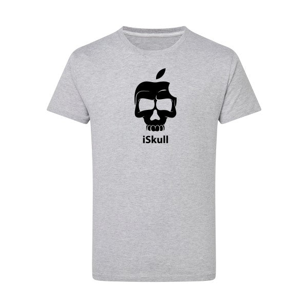 iSkull noir -Flex noir sur T-shirt SG  Light Oxford  5XL