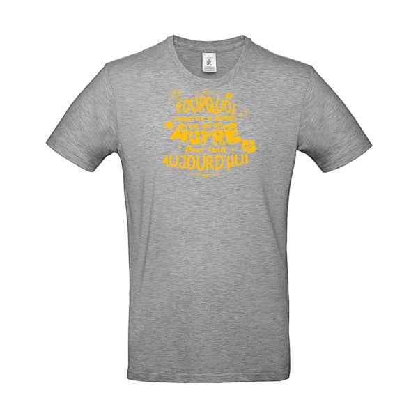 L'art de déléguerFlex jaune or - E190 T-shirt|Sport Grey||5XL