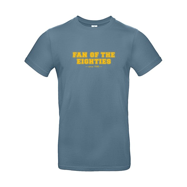 Fan of the eightiesFlex jaune or- T-shirt E190|Stone Blue||2XL