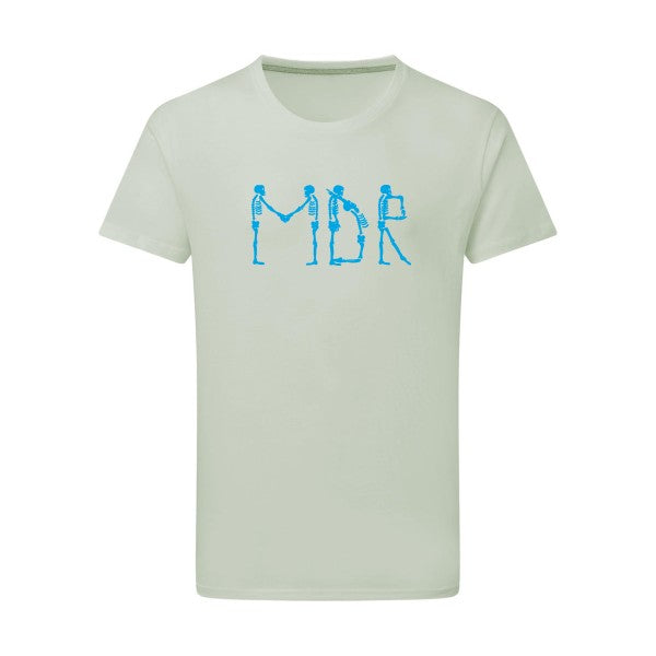 MDR - Flex bleu clair Tshirt original Pastel Macchiato  2XL