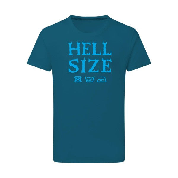 HELL SIZE ! - Flex bleu clair Tshirt original Petrol  2XL