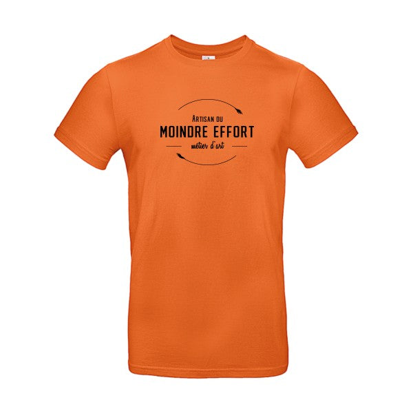 Artisan du moindre effortFlex noir - E190 T-shirt|Urban Orange||2XL