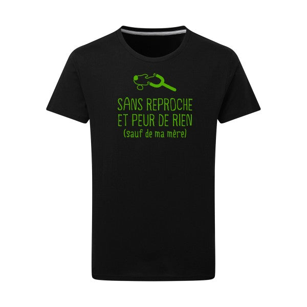 Sans reproche vert pomme -Flex vert pomme sur T-shirt SG  Dark Black  4XL