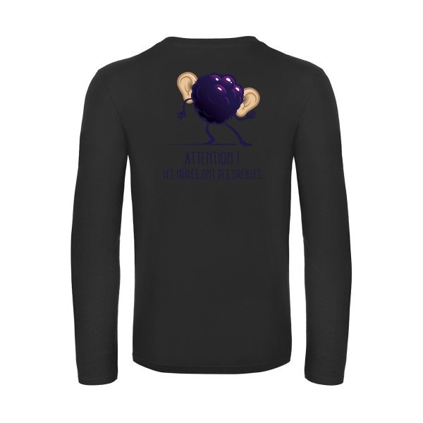 mures-t-shirt-manches-longues-original-humour -Black