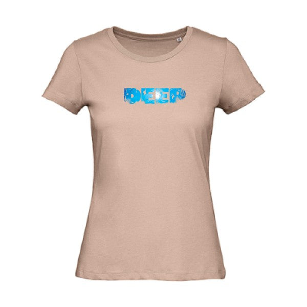 deep- - t-shirt original femme Millennial Pink