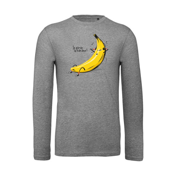 Je garde la banane ! | T-shirt original LSL Sport Grey 2XL