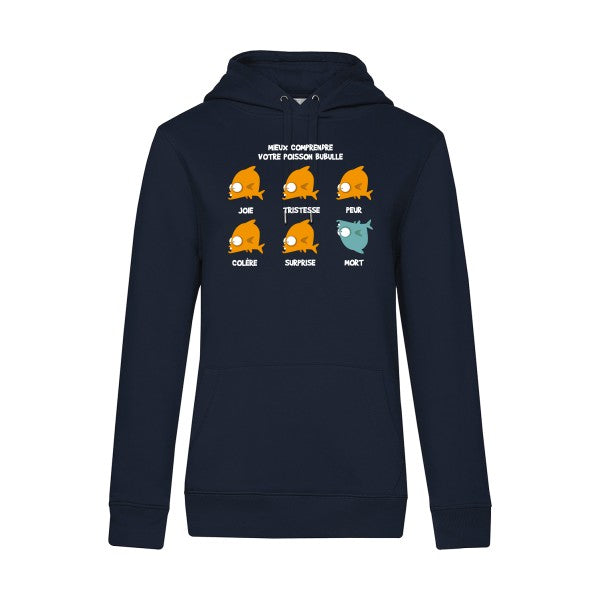 Mieux comprendre votre poisson bubulle RueDuTeeshirt Sweat capuche