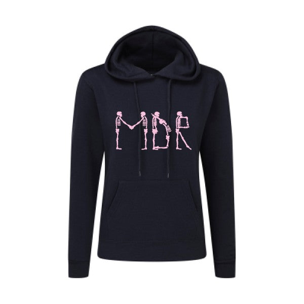 MDR Rose |Sweat original à capuche Femme