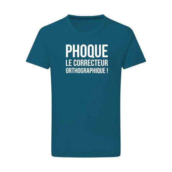 Phoque - Flex Blanc Tshirt original Petrol  2XL