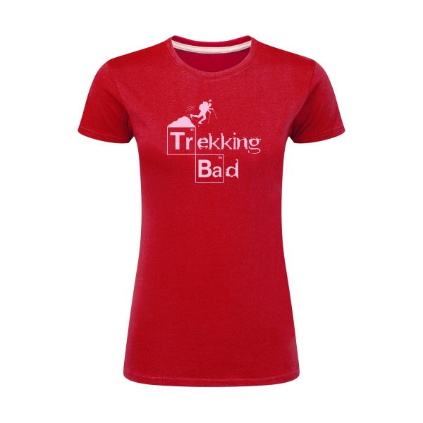 Trekking bad | Rose |T shirt original femme|SG