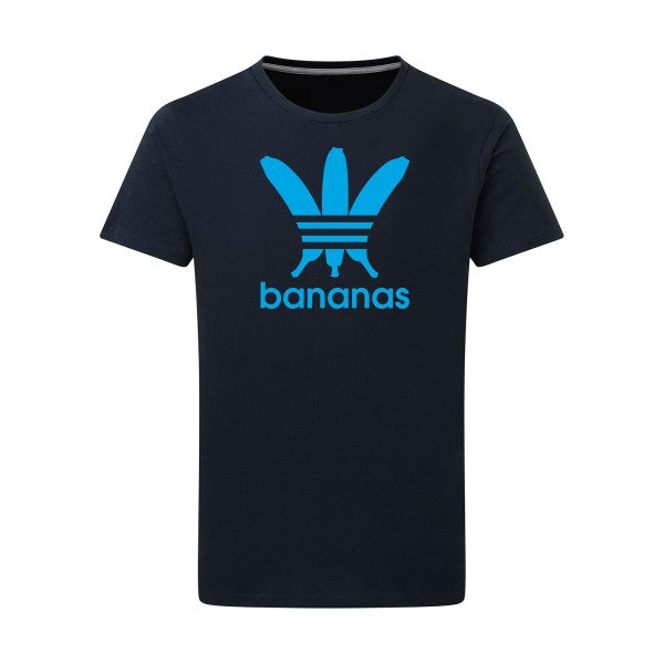 bananas - Flex bleu clair Tshirt original Navy  5XL