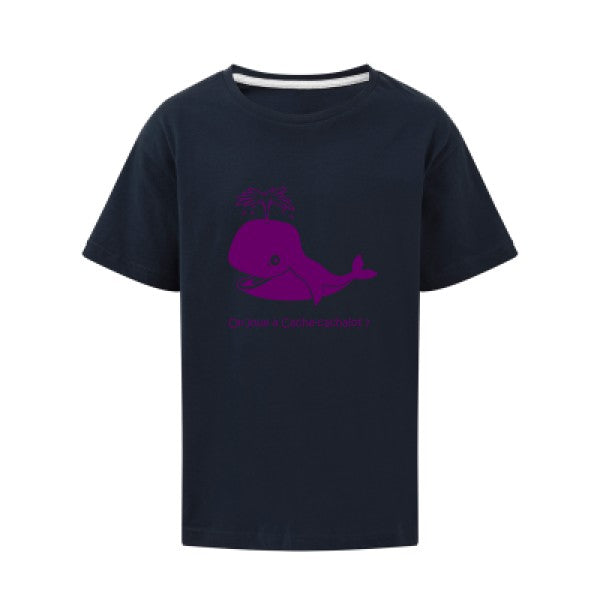 Cache-cachalot Flex Violet SG - Kids T-shirt enfant Navy Taille 140 (9-10/XL)