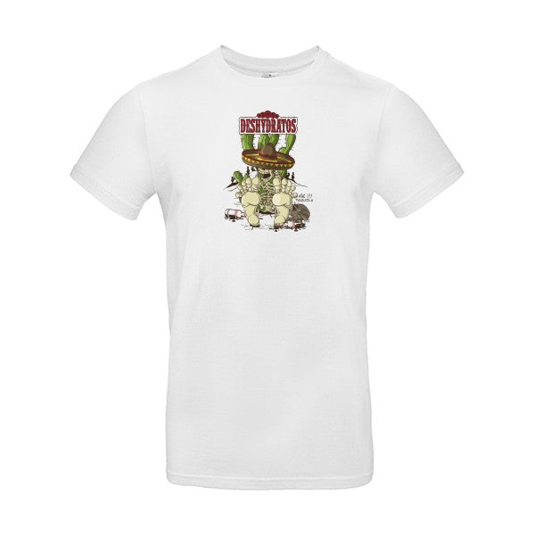 T-shirt humour original Deshydratos T Shirt couleur White