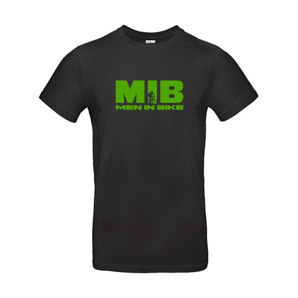 MEN IN BIKE Flex Vert pomme |E190 T-shirt|Black||5XL