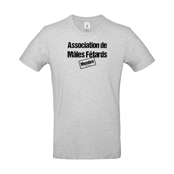 Association de Mâles Fêtards Flex noir |E190 T-shirt|Ash||2XL