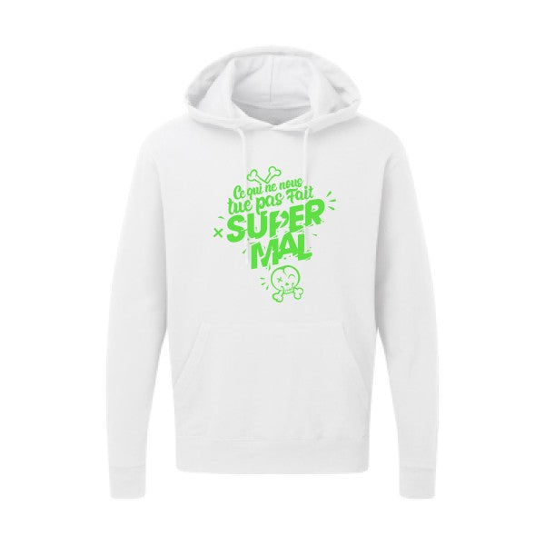 Ce qui ne nous tue pas Vert fluo SG - Hooded Sweatshirt Sweat capuche