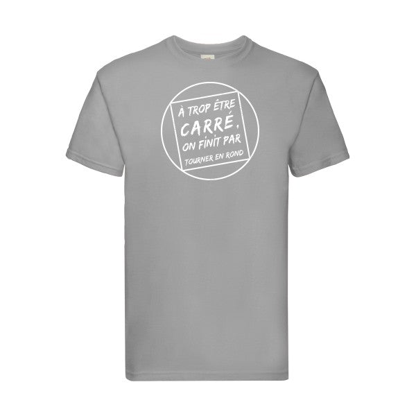 T-shirt|Cercle vicieux |Blanc |Fruit of the loom 205  G