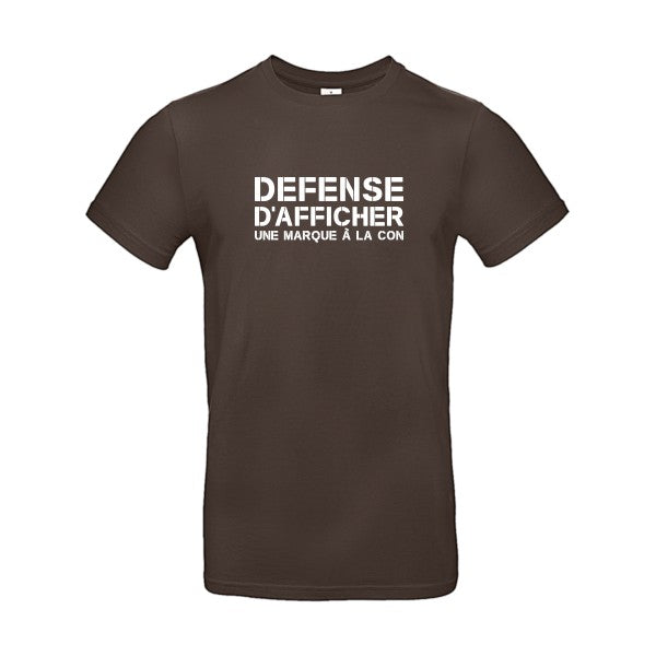 Marque à la ConFlex Blanc - E190 T-shirt|Brown||2XL