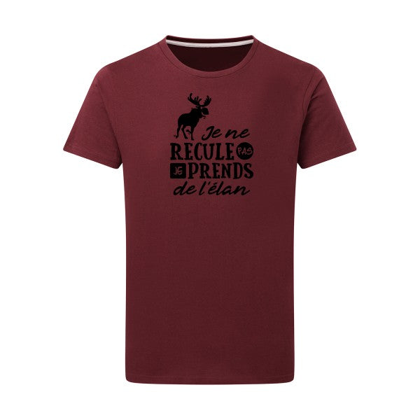 Prendre de l'élan - Flex noir Tshirt original Burgundy  2XL