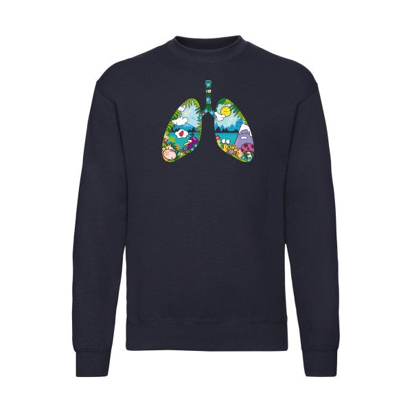 happy lungs Fruit of the loom 280 g/m² Sweat shirt