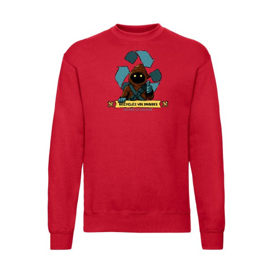 Sauvez la galaxie Fruit of the loom 280 g/m² Sweat shirt