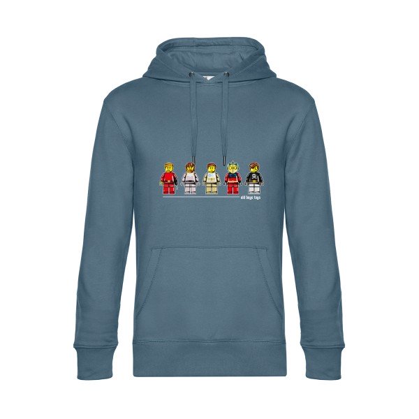 Old-Boys-Toys- Sweat à capuche original nordic blue - RueDuTeeshirt