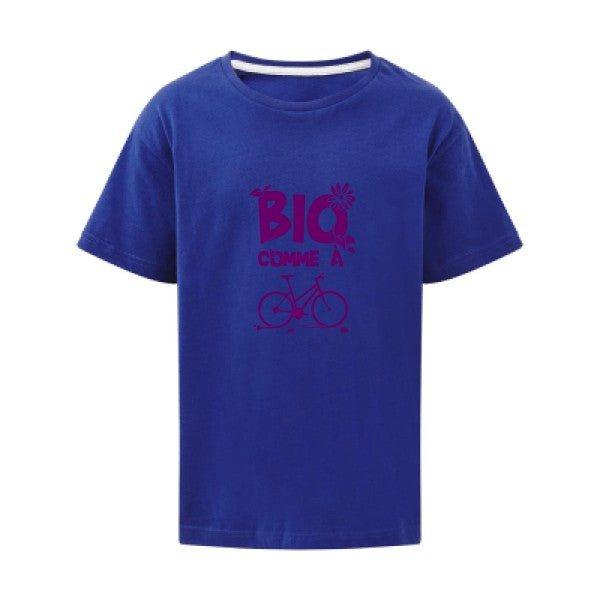 Bio comme un vélo Flex Violet SG - Kids T-shirt enfant Royal Blue Taille 152 (11-12/2XL)