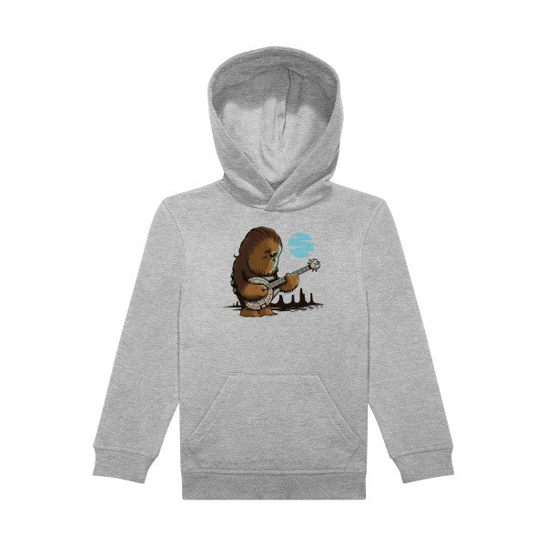 sweat capuche enfant Sports Grey Lonely