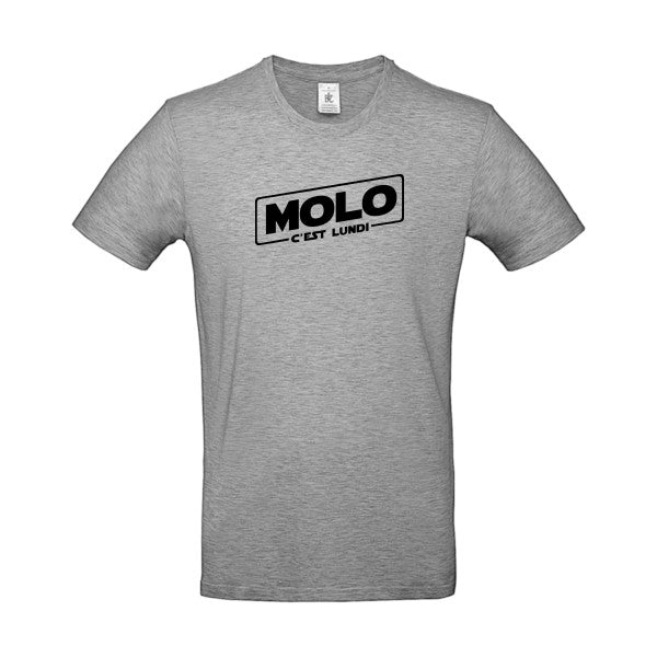 Molo c'est lundiFlex noir- T-shirt E190|Sport Grey||5XL