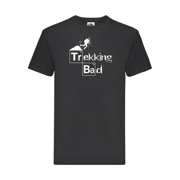 T-shirt|Trekkin  G  bad |Blanc |Fruit of the loom 205  G