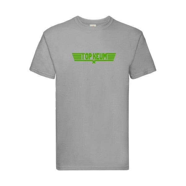 T-shirt|TOP KEUM |Vert pomme|Fruit of the loom 205  G