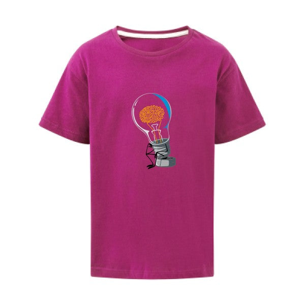 Le penseur SG - Kids T-shirt enfant Dark Pink Taille 152 (11-12/2XL)