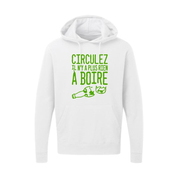 Circulez il n'y a plus rien à boire Vert pomme SG - Hooded Sweatshirt Sweat capuche