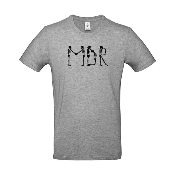 MDR flex noir B&C - E190 T-shirt|Sport Grey||5XL